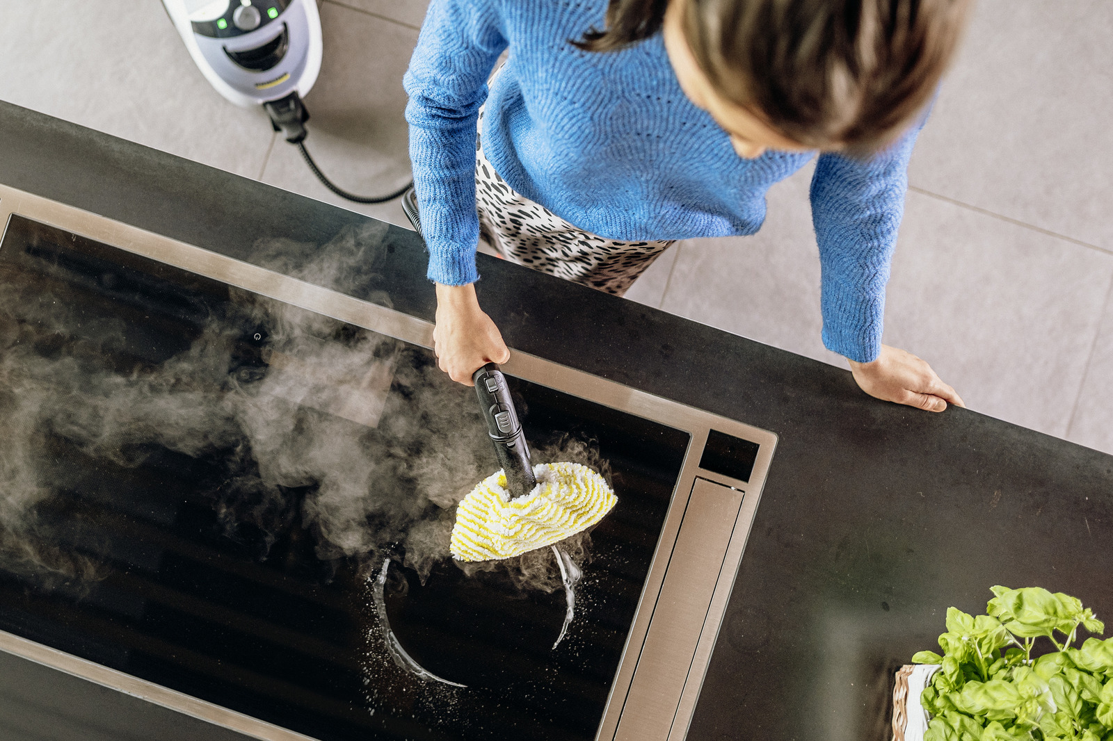 Ефективне очищення за допомогою гарячої пари